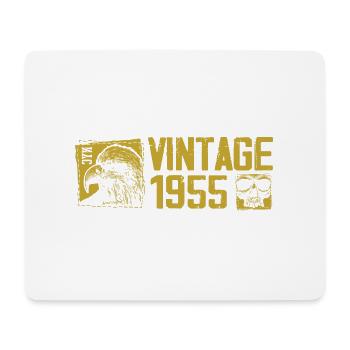 Vintage 1955 Retro Anniversary Gift 1955 - Mouse Pad (horizontal) - white - Front
