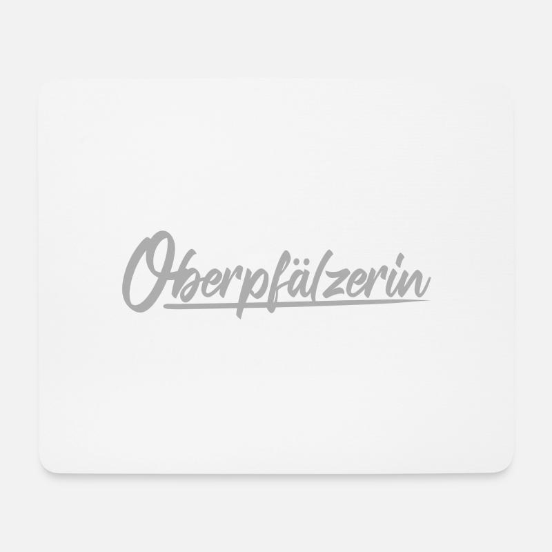 Cooles Oberpfälzerin Motiv Shirt Pullover Spruch - Mousepad (Querformat) - Weiß
