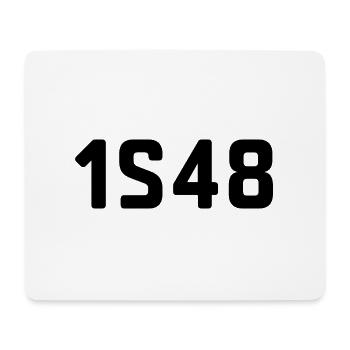 1S48 New York Taxi/New York Cab - Mousepad (Querformat) - Weiß - Vorne