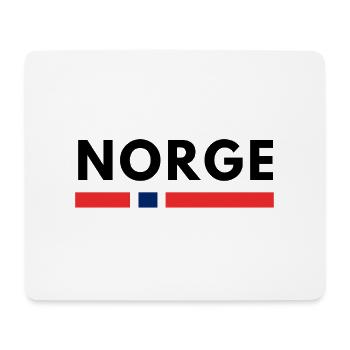 Norwegen - Mousepad (Querformat) - Weiß - Vorne