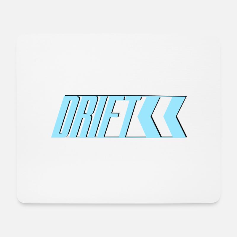 DRIFT - Mouse Pad (horizontal) - white