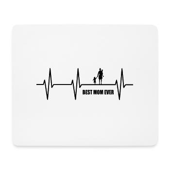 mama - Mousepad (Querformat) - Weiß - Vorne