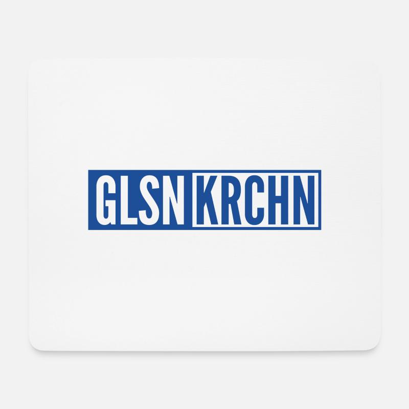 Gelsenkirchen - Glsnkrchn - Mousepad (Querformat) - Weiß