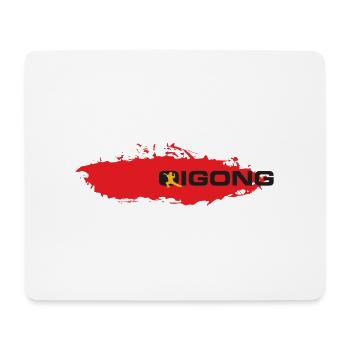 Qigong Blood - Mouse Pad (horizontal) - white - Front