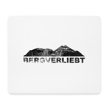 Bergverliebt - (2) - Mousepad (Querformat) - Weiß - Vorne