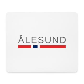 Alesund Norwegen - Mousepad (Querformat) - Weiß - Vorne