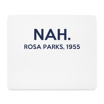 Nah - Rosa Parks - 1955 - Mousepad (Querformat) - Weiß - Vorne
