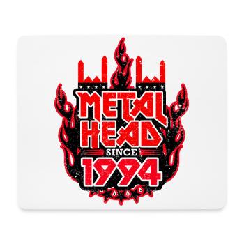 METALHEAD since 1994 - Mouse Pad (horizontal) - white - Front