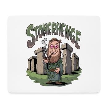 Stonerhenge - Mousepad (Querformat) - Weiß - Vorne
