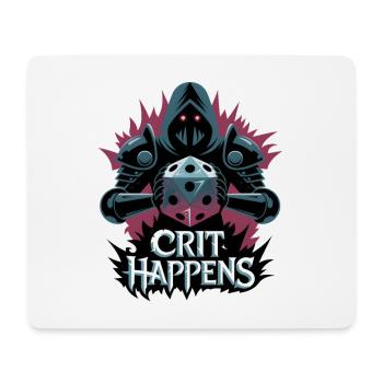 Kritisches Kriterium passiert - Mousepad (Querformat) - Weiß - Vorne