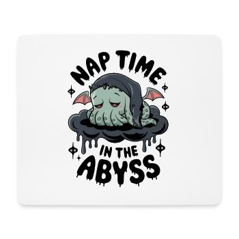 Nap Time In The Abyss - Mouse Pad (horizontal) - white - Front