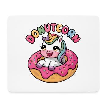 Donutcorn - Mousepad (Querformat) - Weiß - Vorne
