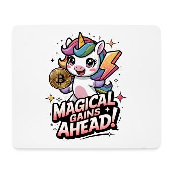 Magische Gewinne stehen bevor! - Mousepad (Querformat) - Weiß - Vorne