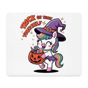 Trick Or Treat Yourself - Mouse Pad (horizontal) - white - Front