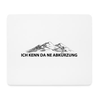 Ich Kenn Da Ne Abkurzung - (8) - Mousepad (Querformat) - Weiß - Vorne