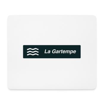 Panneau Gartempe - Tapis de souris (format paysage) - blanc - Devant