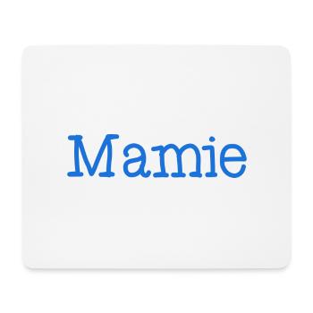 MAMIE. FÊTE DES MÈRES. BONNE FÊTE MAMIE. JE T'AIME - Tapis de souris (format paysage) - blanc - Devant