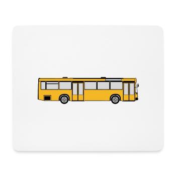 Busfahrer Bus Omnibus Kraftfahrer Schulbus (25) - Mousepad (Querformat) - Weiß - Vorne