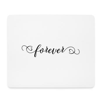 für immer Liebe - Mousepad (Querformat) - Weiß - Vorne