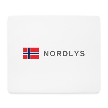 Nordlichter Norwegen - Mousepad (Querformat) - Weiß - Vorne