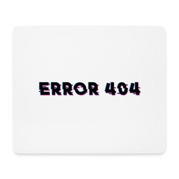 internet error 404 - Internet Error 404 - Mouse Pad (horizontal) - white - Front