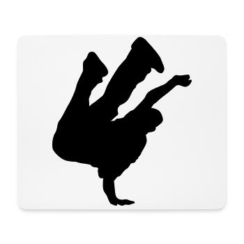 Hip Hop 3 - Tapis de souris (format paysage) - blanc - Devant