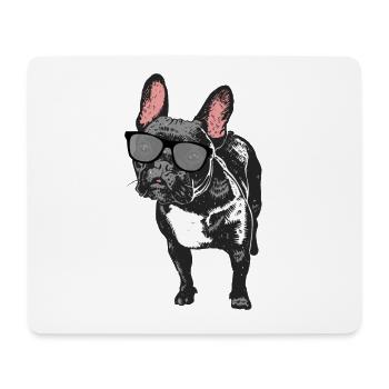 French bulldog - Mouse Pad (horizontal) - white - Front