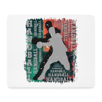 Handball Handball Player Handball Player Vintage Retro - Mouse Pad (horizontal) - white - Front