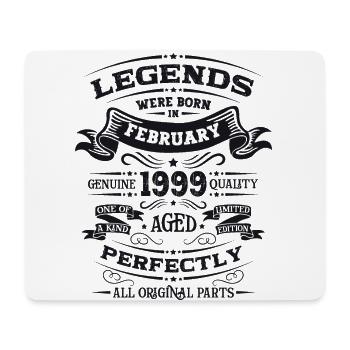 25e anniversaire Original Février Année 1999 - Tapis de souris (format paysage) - blanc - Devant