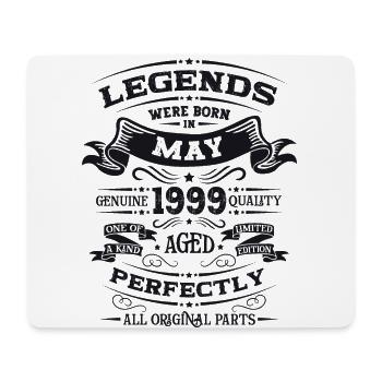 Legende Mai 1999 Jahrgang 1999 Geburtstag 1999 - Mousepad (Querformat) - Weiß - Vorne