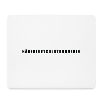 Härzbluetsolothurnerin Canton de Soleure - Tapis de souris (format paysage) - blanc - Devant