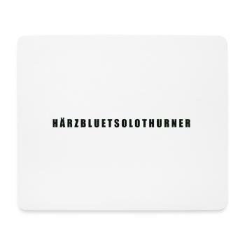 Härzbluetsolothurn Canton de Soleure - Tapis de souris (format paysage) - blanc - Devant