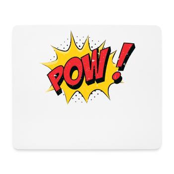 PRISONNIER DE GUERRE! Comic Speech Bubble - Dessin animé Drôle Pop Art - Tapis de souris (format paysage) - blanc - Devant