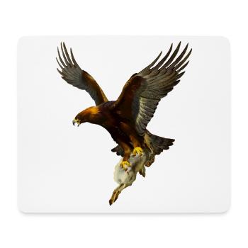 Eagle - Mouse Pad (horizontal) - white - Front