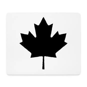 Maple maple leaf - Mouse Pad (horizontal) - white - Front