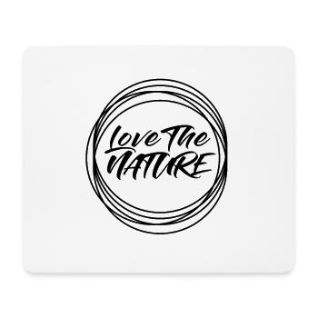Love the nature - love nature - Mouse Pad (horizontal) - white - Front