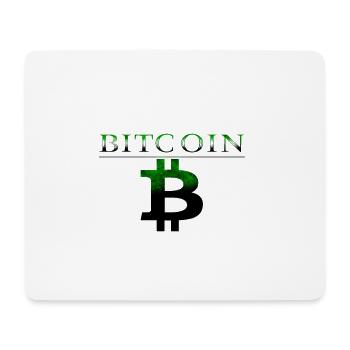 Bitcoin - Mousepad (Querformat) - Weiß - Vorne