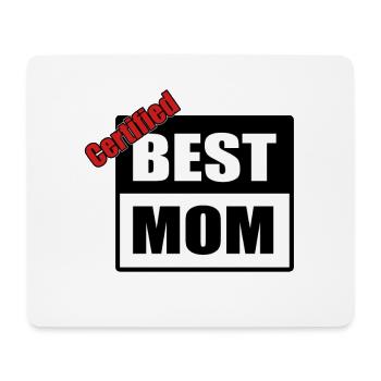 Best mom - Mousepad (Querformat) - Weiß - Vorne