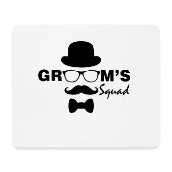 Groom´s squad - Trupp des Bräutigams - Mousepad (Querformat) - Weiß - Vorne