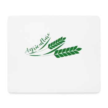 Agriculture with fern - Landwirtschaft mit Farn - Mousepad (Querformat) - Weiß - Vorne