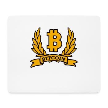 Bitcoin - Mouse Pad (horizontal) - white - Front
