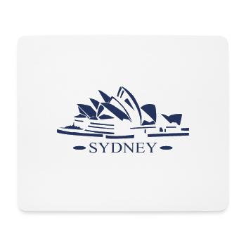 australia sydney- australia sydney - Mouse Pad (horizontal) - white - Front