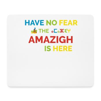 N’ayez crainte que l’Amazigh soit ici Fierté - Tapis de souris (format paysage) - blanc - Devant