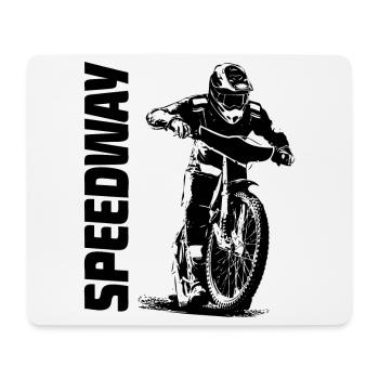 Speedway - Motorcycle Speedway - Mousepad (Querformat) - Weiß - Vorne