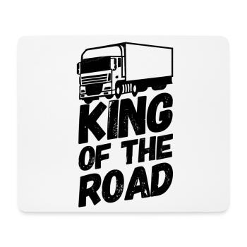 Truck Driver Truck Lorry King II - Mouse Pad (horizontal) - white - Front