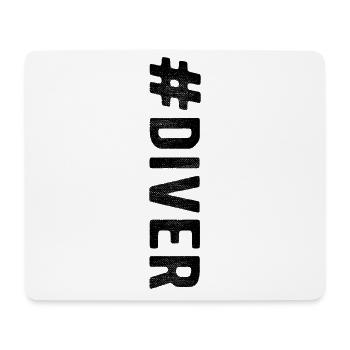 Snorkeling Diving Snorkeler Divers Gift - Mouse Pad (horizontal) - white - Front