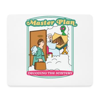 Master Plan - Decoding The Mystery - Mouse Pad (horizontal) - white - Front
