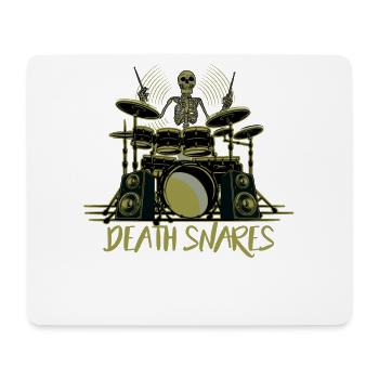 Death Snares - Music Band - Drummers - Schlagze - Mouse Pad (horizontal) - white - Front