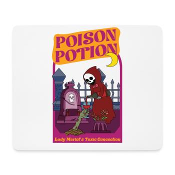 Poison Potion - Lady Merlot's Deadly Concoction - Mousepad (Querformat) - Weiß - Vorne