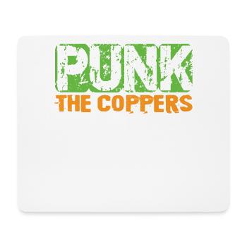 Punk The Coppers - Gothic - Grunge - Concert - Got - Mouse Pad (horizontal) - white - Front